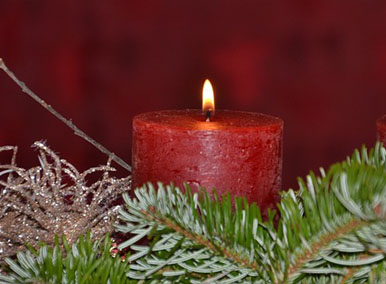 Advent one candle